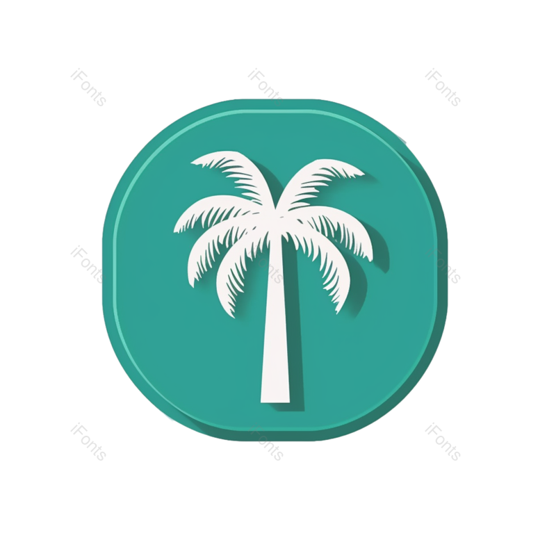 叶子图片,户外元素,旅游图标PNG,度假免抠素材